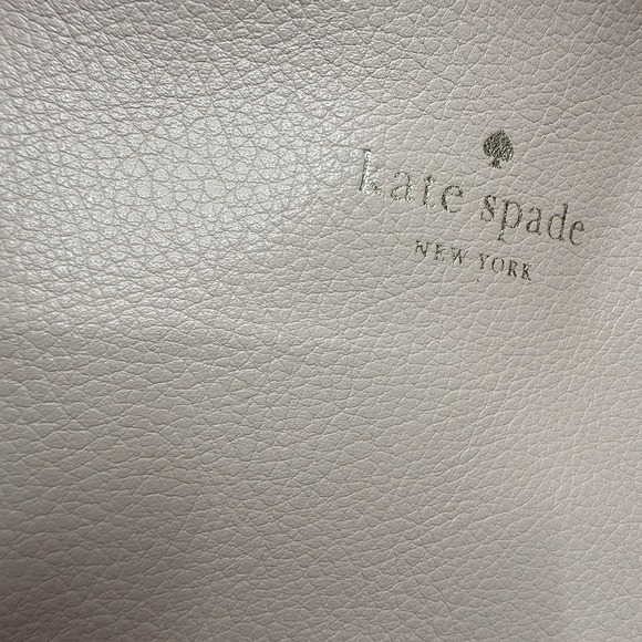 Kate Spade Lakeland Marina Reversible Pink/Red Leather Tote bag purse - Picture 7 of 15